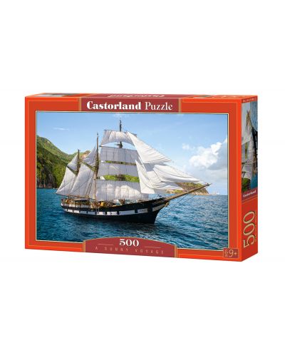 Пъзел Castorland от 500 части - Кораб