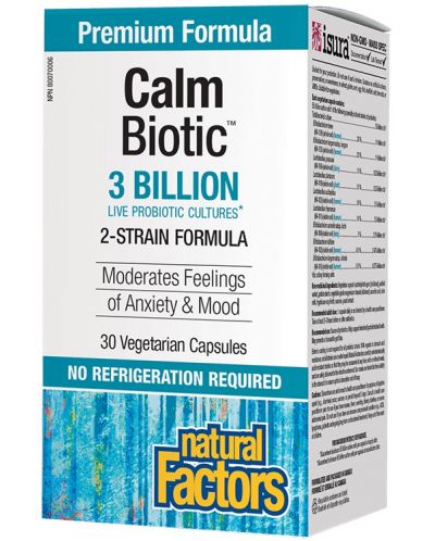 Calm Biotic, 30 капсули, Natural Factors - 1