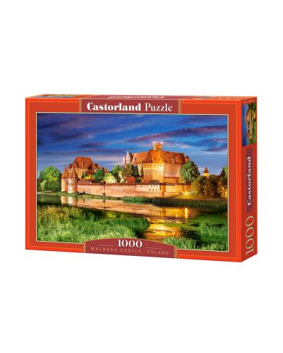 Пъзел Castorland от 1000 части - Замъка Малборк в Полша - 1