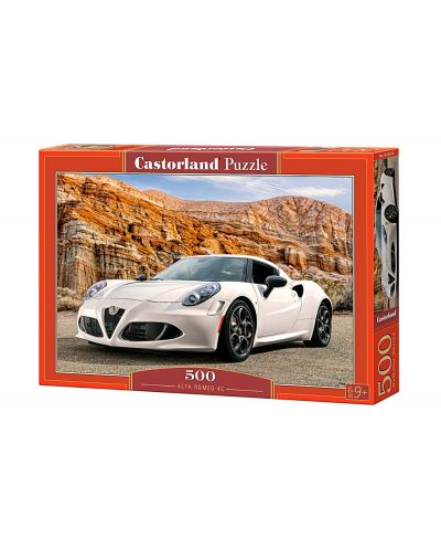 Пъзел Castorland от 500 части - Alfa Romeo 4C