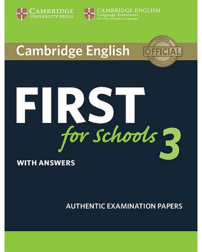 Cambridge English First for Schools 3 Student's Book with Answers - 1