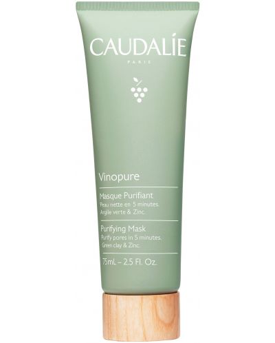 Caudalie Vinopure Почистваща мaска за лице, 75 ml - 1