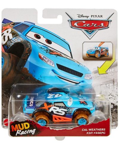 Количка Mattel Cars 3 Xtreme Racing - Cal Weathers, 1:55 - 1