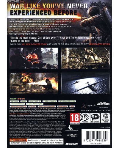 Call of Duty: World at War (Xbox 360) - 9
