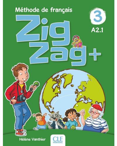 ZigZag 3 +, учебник по френски език за 4. клас - 1