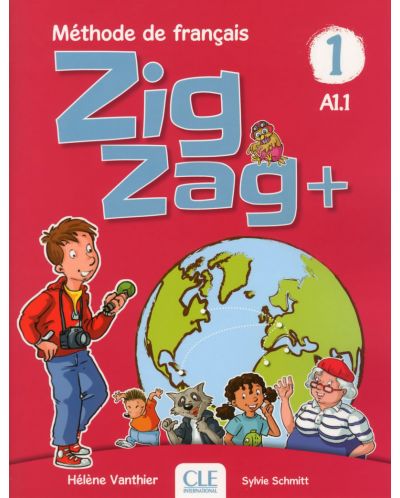 ZigZag 1 +, учебник по френски език за 2. клас - 1