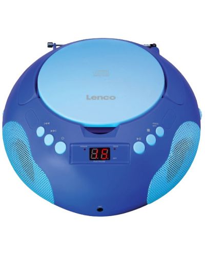 CD плейър Lenco - SCD-625BU, син - 3