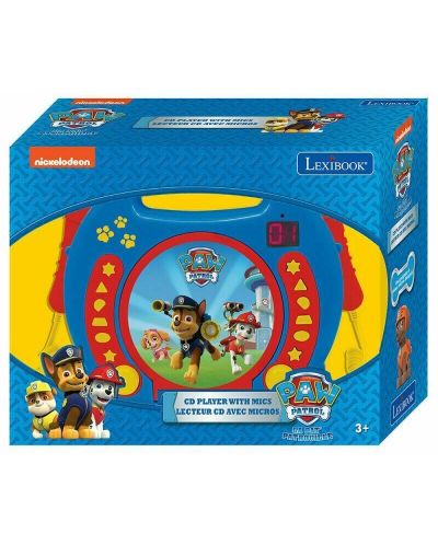 CD плейър Lexibook - Paw Patrol RCDK100PA, многоцветен - 2