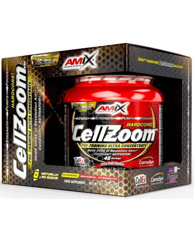 CellZoom Hardcore Activator, плодов пунш, 315 g, Amix - 1
