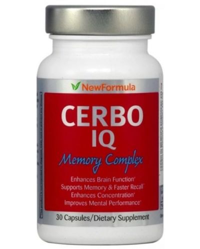 Cerbo IQ Memory Comlex, 30 капсули, New Formula - 1