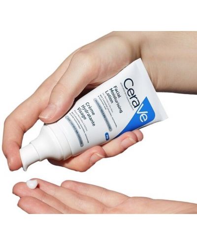 CeraVe Комплект - Хидратиращ серум с хиалуронова киселина и Крем за лице, 30 + 52 ml - 4