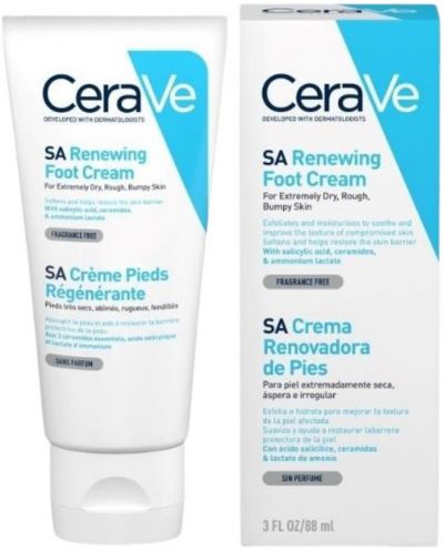 CeraVe SA Обновяващ крем за крака, 88 ml - 2