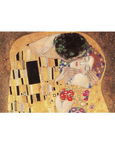 Пъзел Trefl от 1000 части - Целувката, Густав Климт - 1