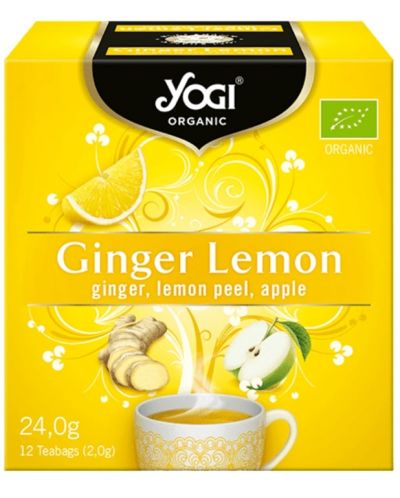Чай с джинджифил и лимон, 12 пакетчета, Yogi Tea - 1