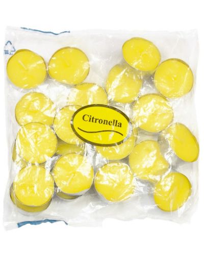 Чаени свещи Primo Home - Citronella, 25 броя - 1