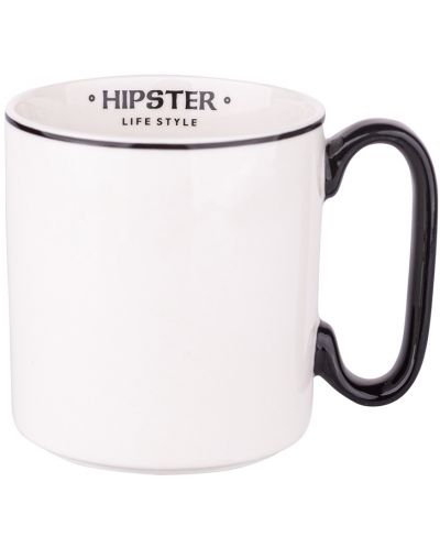 Чаша ADS - Hipster, 350 ml, бяла - 3