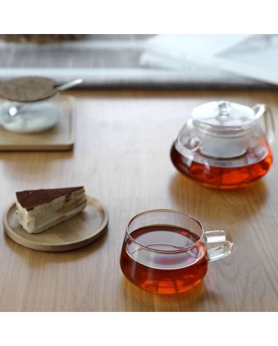 Чаша за чай с чинийка Viva Scandinavia - Classic, 250 ml, бамбук и стъкло - 6