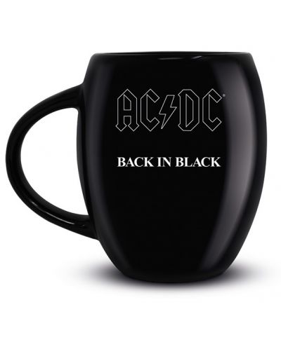 Чаша Pyramid Music: AC/DC - Back In Black (oval) - 1