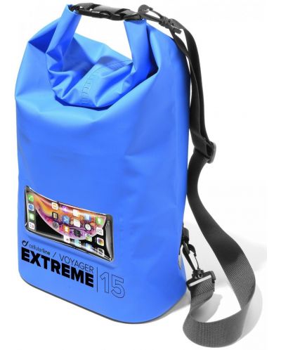 Водоустойчива чанта Cellularline - Voyager Extreme, 15 l, синя - 1