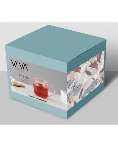 Чаша за чай Viva Scandinavia - Minima Pink, 400 ml, розова - 4
