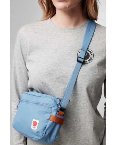 Чанта за рамо Fjallraven - High Coast Crossbody, оранжева - 5