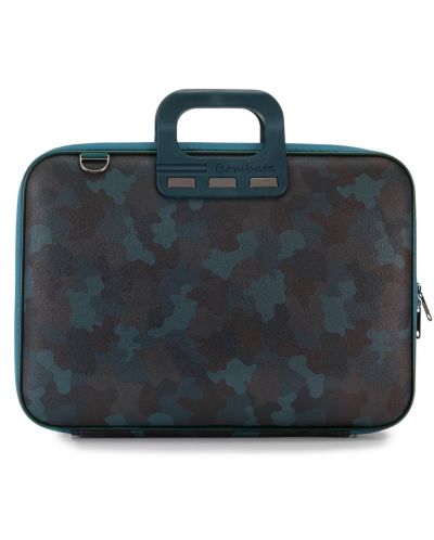 Чанта за лаптоп Bombata - Camo, 15.6'', синя - 1