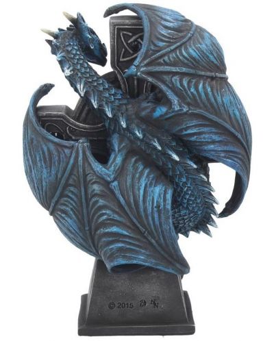 Часовник Nemesis Now Art: Anne Stokes - Draco, 18 cm - 4