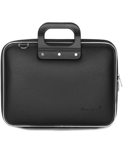 Чанта за лаптоп Bombata Medio Classic - 13", черна - 1
