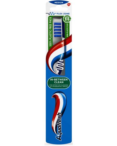 Aquafresh Четка за зъби In between clean, medium - 1