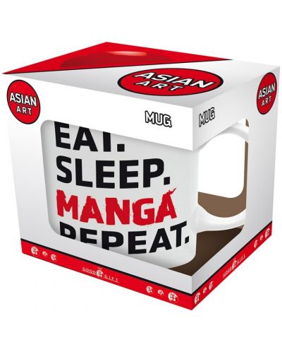 Чаша The Good Gift Humor: Adult - Eat, Sleep, Manga, Repeat - 4
