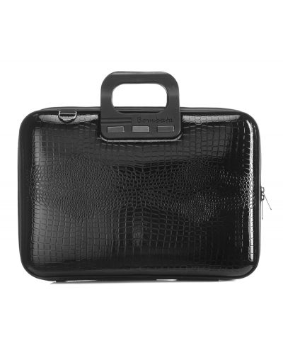 Чанта за лаптоп Bombata Shiny Cocco - 15,6", черна - 1