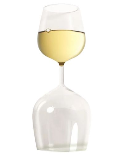 Чаша за вино Invotis - 2 в 1, 150 ml - 3