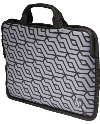 Чанта за таблет HP - Geometric, 11'', сребрист/черен - 2