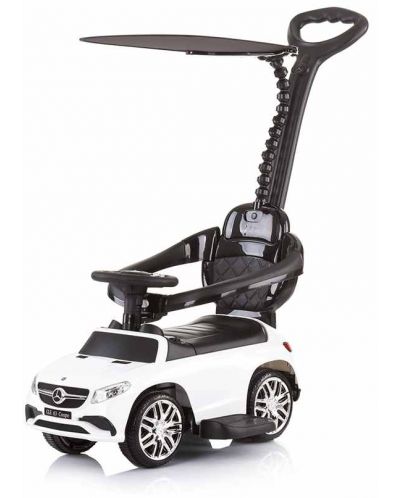 Chipolino Кола с дръжка/сенник Mercedes Benz GLE63 бял