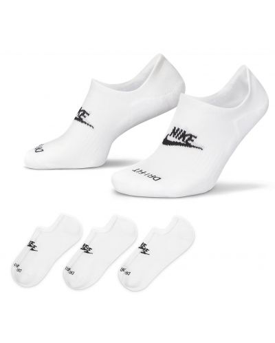 Чорапи Nike - Everyday Plus Cushioned, 3 чифта, бели - 1