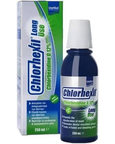 Chlorhexil Вода за уста Long Use 0.12%, 250 ml, Vittoria Pharma - 1