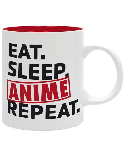 Чаша The Good Gift Adult: Humor - Eat, Sleep, Anime, Repeat - 1