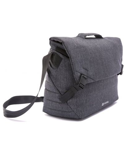 Чанта за лаптоп Odzu - Smart, 15.6'', сива - 7