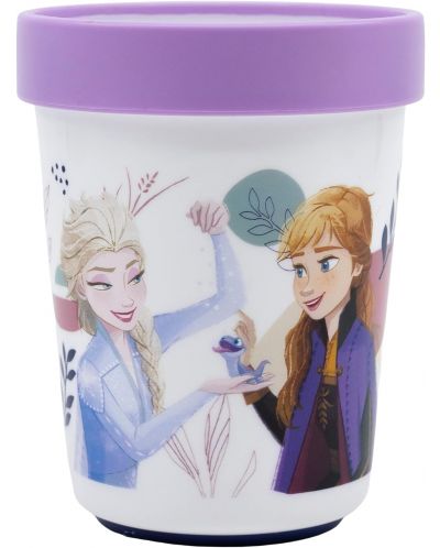 Чаша с неплъзгаща се основа Stor Frozen - Trust the Journey, 260 ml - 1