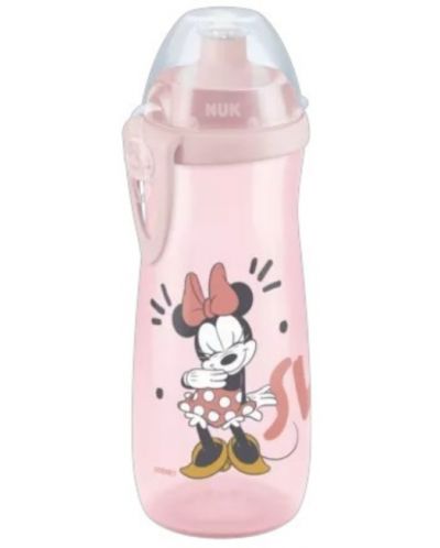 Чаша Nuk Sports cup - Minnie Mouse, 450 ml, Червена