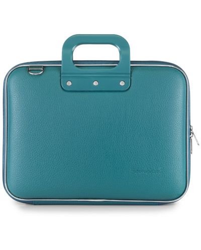 Чанта за лаптоп Bombata Medio Classic - 13", синя - 1