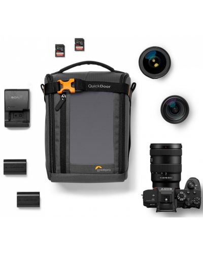 Чанта за фотоапарат Lowepro - GearUp Creator Box L II, сива - 2