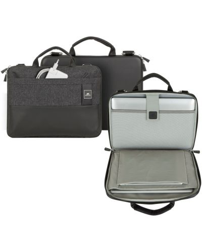 Чанта за лаптоп Rivacase - 8823, 13.3", черна - 8