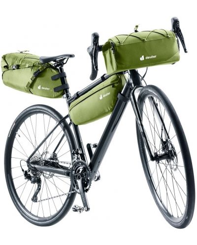 Чанта за велосипед Deuter - Mondego FB 6, за рамка, зелена - 4