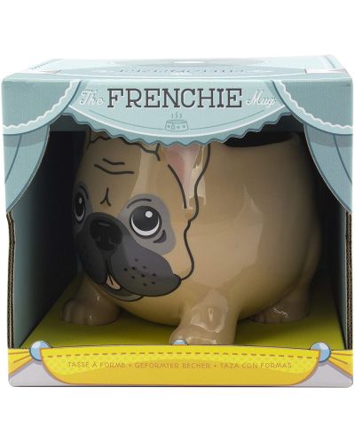 Чаша 3D Paladone Humor: Frenchie - Bulldog - 3