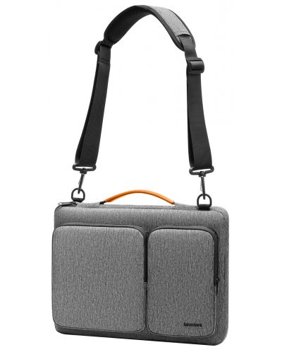Чанта за лаптоп Tomtoc - Defender-A42 A42F2G3, 16'', сива - 5