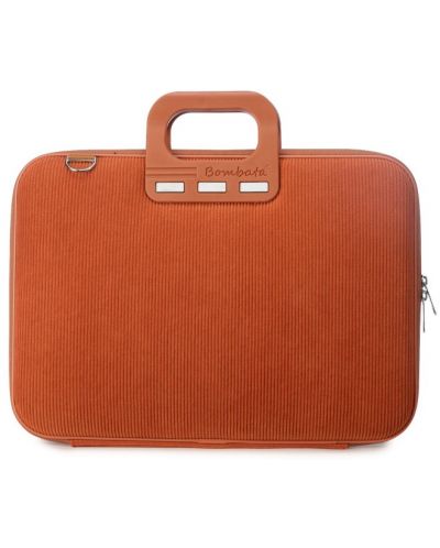 Чанта за лаптоп Bombata - Velluto, 15.6''-16'', оранжева - 1