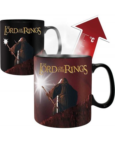 Чаша с термо ефект ABYstyle Movies: The Lord of the Rings - You Shall Not Pass,  460 ml - 3