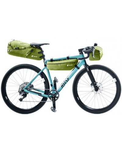 Чанта за велосипед Deuter - Mondego FB 6, за рамка, зелена - 5