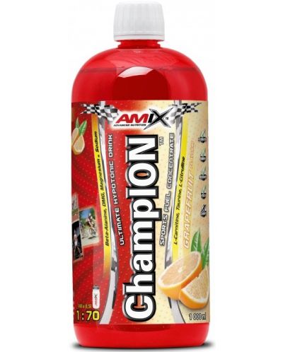 Champion Sports Fuel, грейпфрут, 1000 ml, Amix - 1